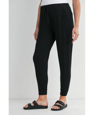 Maternity Relaxed Fit High Rise Joggers