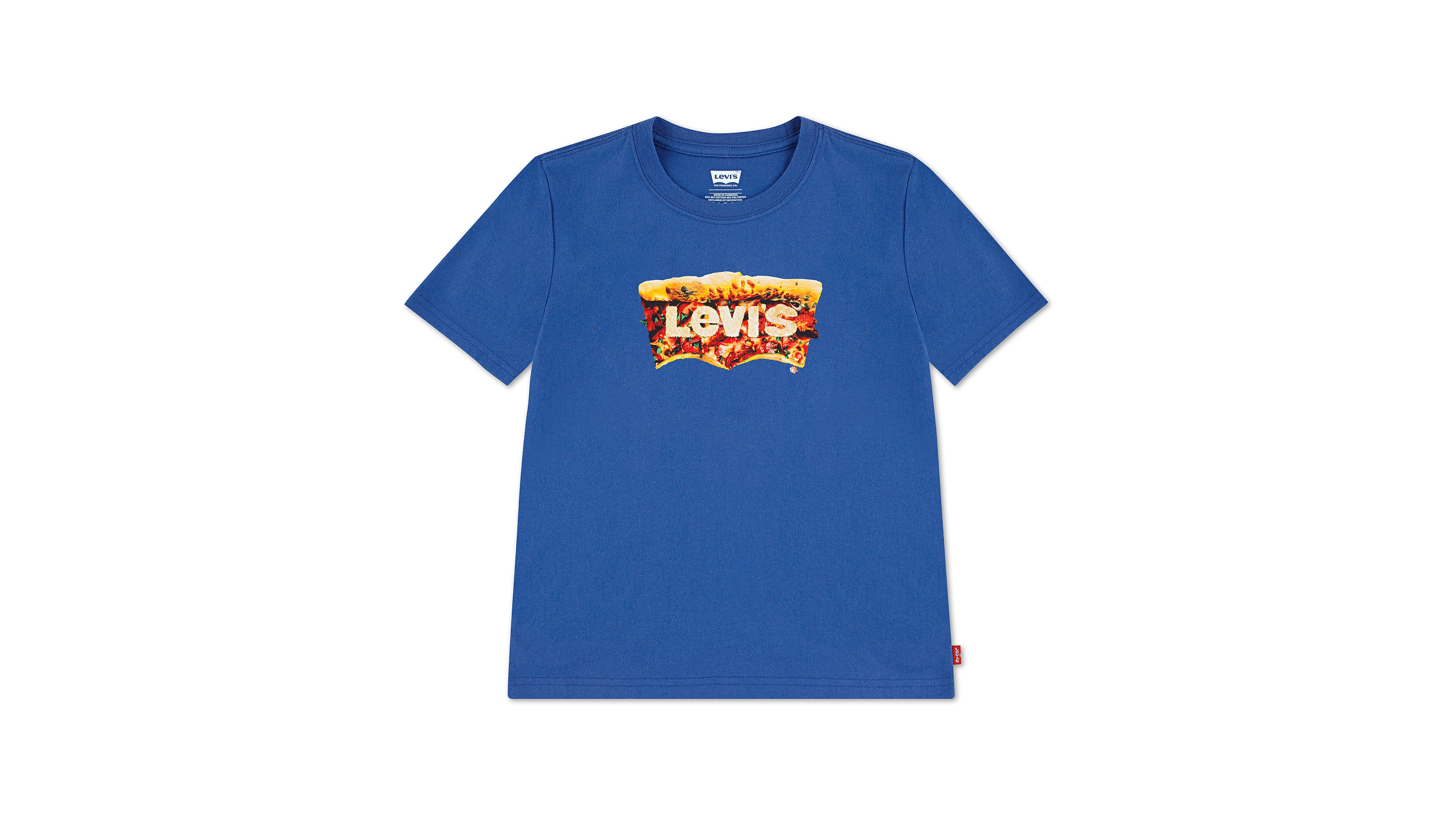 Levi's Boys' 4-7 Batwing Slice Tee