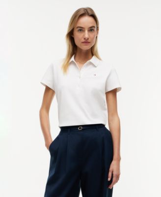 Women's Classic Pique Short-Sleeve Polo T-Shirt