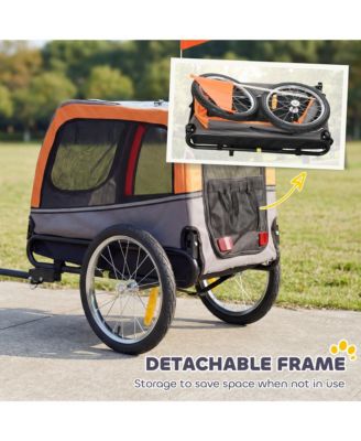 Dog Bike Trailer, Pet Cart Wagon Cart Carrier Attachment