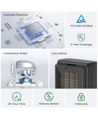 2500 sq ft Dehumidifier for Basement – Intelligent Control, Auto Drain