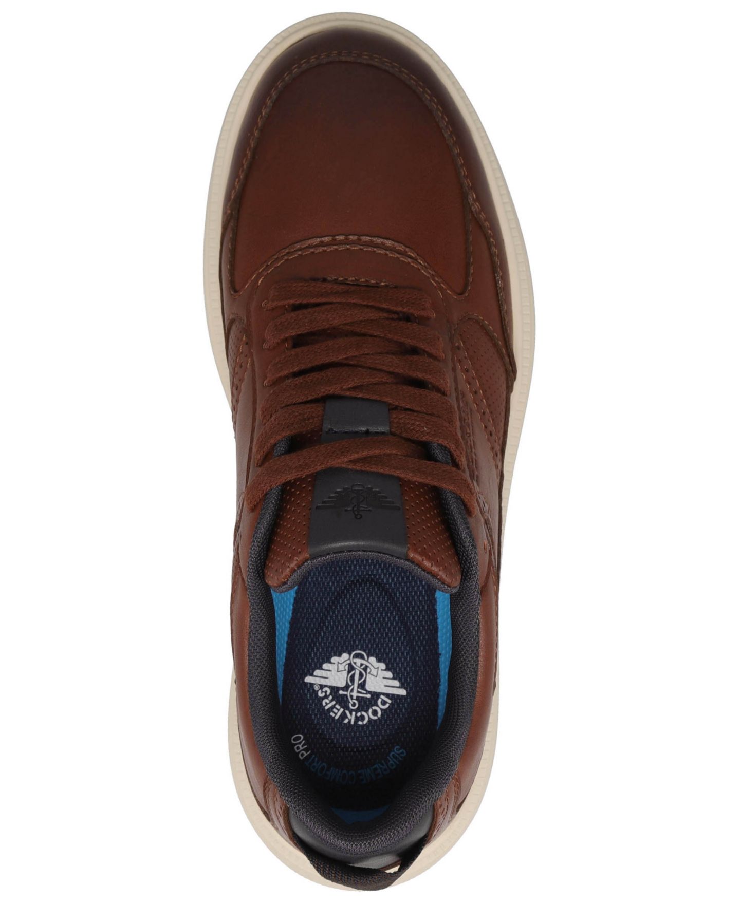 Мужские кроссовки Dockers Rave Casual Active Rebound Round-Toe, цвет: Коньячный — фото 4