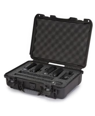 Medium Series 910 Lightweight NK-7 Resin Waterproof Case with Foam, Black