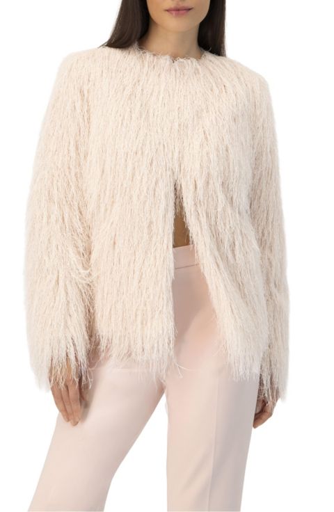 Женские куртки Ivonne Women's Fringe Coat with Snap Closures