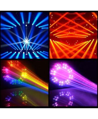 230W Sharp Beam Moving Stage Light with 8 Prisms & 17 Patterns, Auto/Sound/DMX Modes