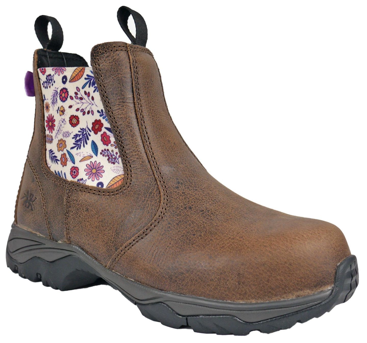 Женские ботинки Moxie Trades Angel Distressed Composite Toe Work, цвет: Коричневый — фото 1