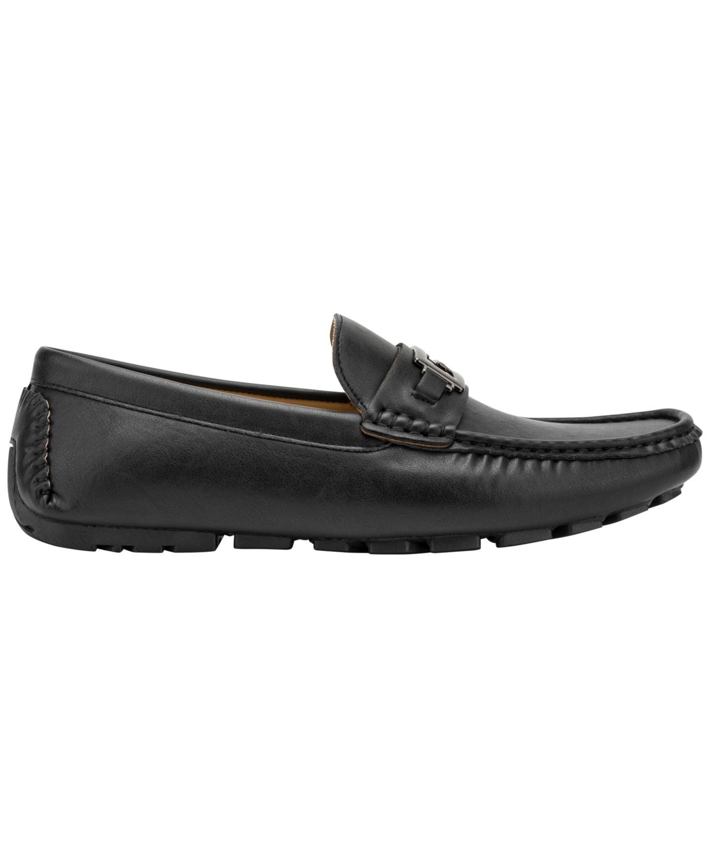 Мужские туфли GUESS Alope Slip-On Driving, цвет: Чёрный — фото 6