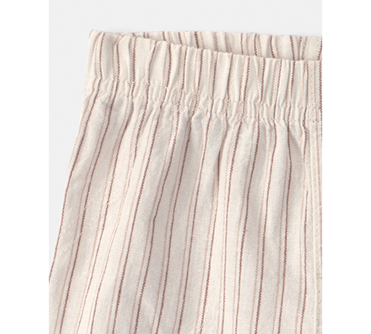 Carter's Baby Boys' Collared Striped Shirt and Shorts, 2-Piece Set