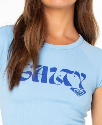 Women's Salty Feels Short-Sleeve Crop Top