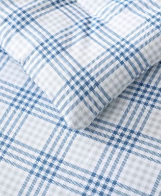 Beach Pine Plaid 5-Pc. Comforter Set, Twin/Twin XL
