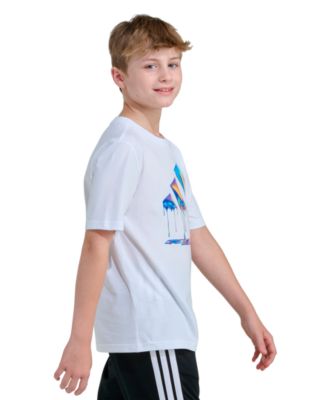 Boys' 8-20 Short-Sleeve Chrome Dip Logo T-Shirt