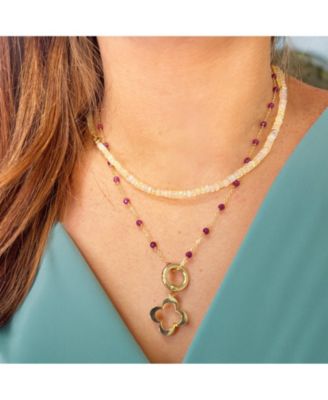 Ethiopian Opal Bead Necklace