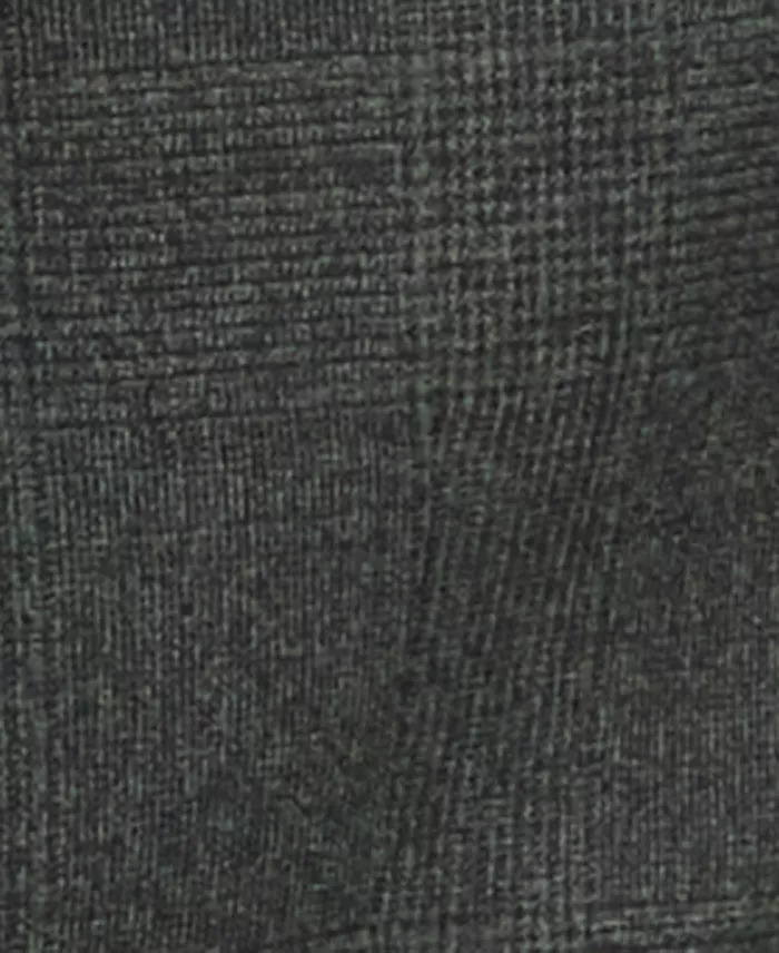 Men's Classic-Fit Wool-Blend Stretch Plaid Suit Separate Jacket - thumbnail 5