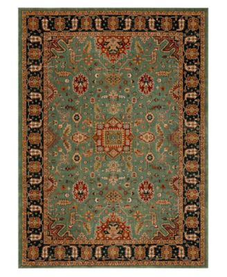 Spice Market Deir Aquamarine 8' x 11' Area Rug
