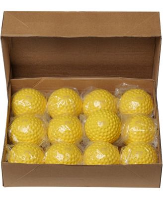 Dimpled Training – Baseballs – 12 Pack
