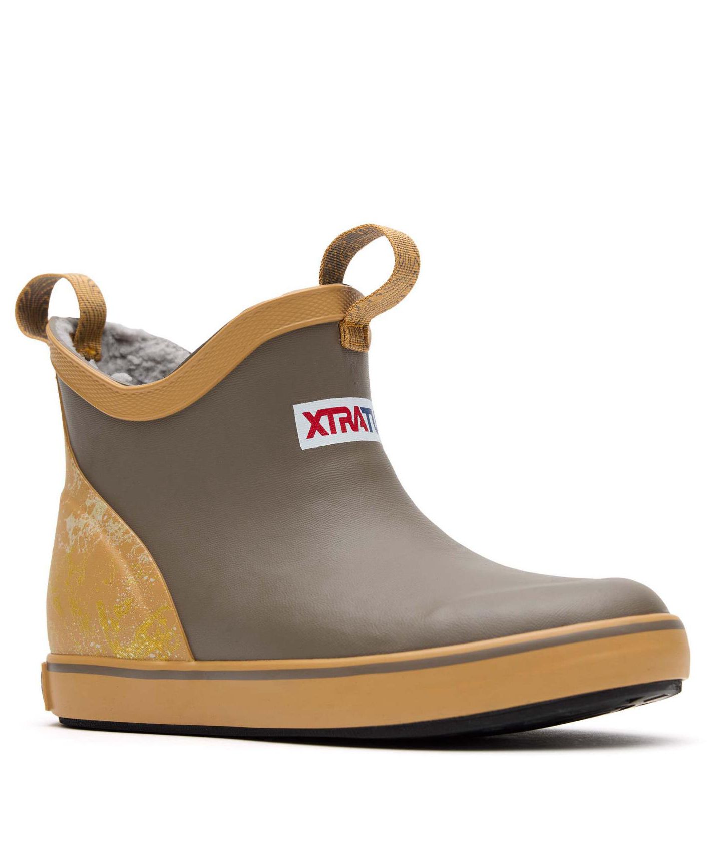 Детские ботинки XTRATUF Trolling Pack Fleece Lined Ankle Deck Boot, цвет: Шоколадный — фото 1