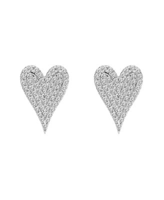 Diamond Earrings (1/4 ct. t.w.) in 10k White Gold