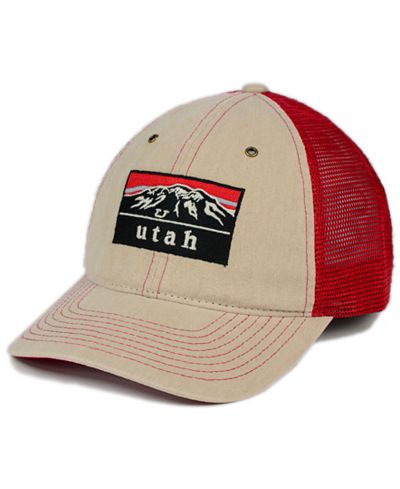 Zephyr Utah Utes Landmark Mesh Cap