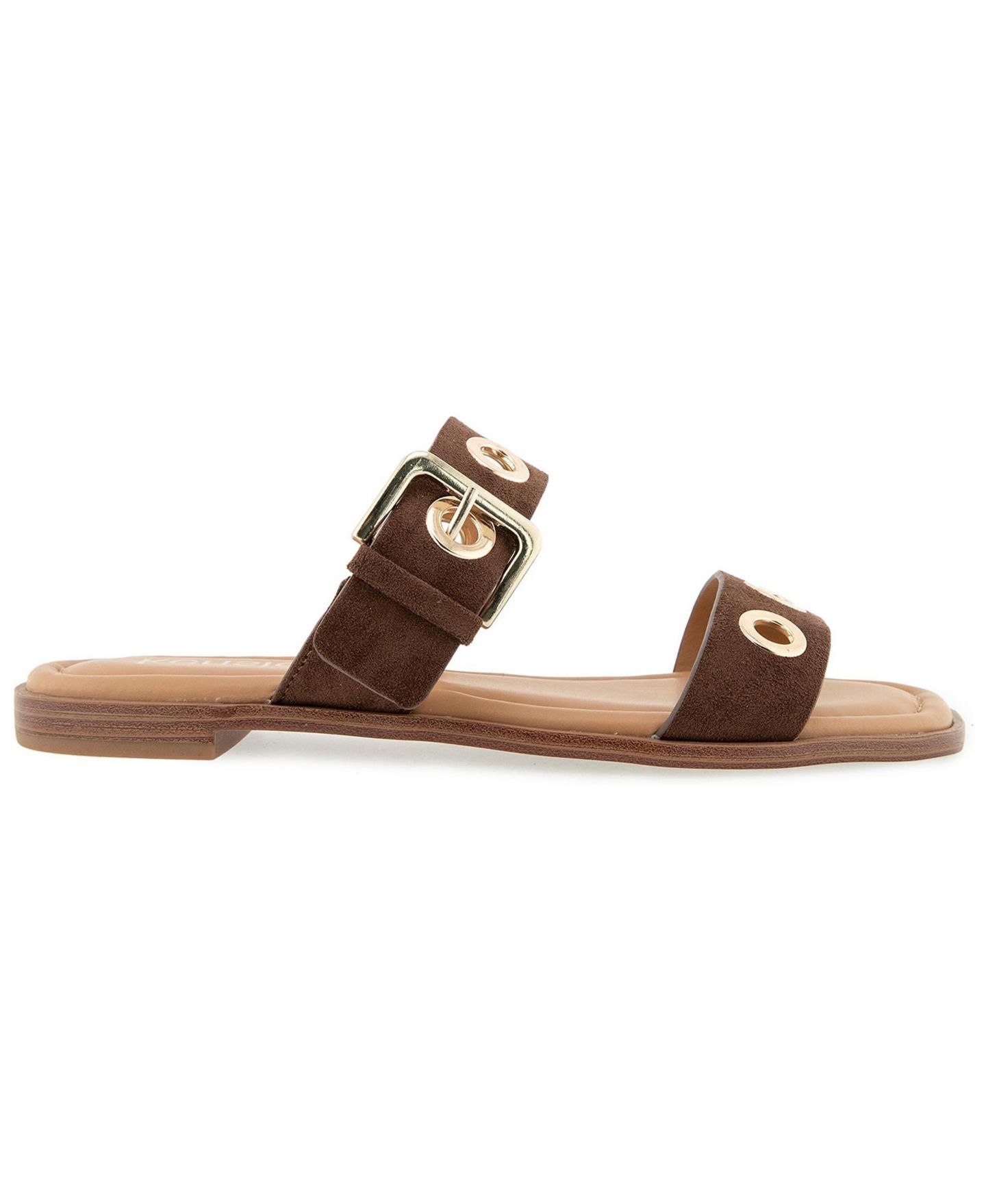 Женские сандалии Kensie Reine Flat Sandal, цвет: Шоколадный — фото 2