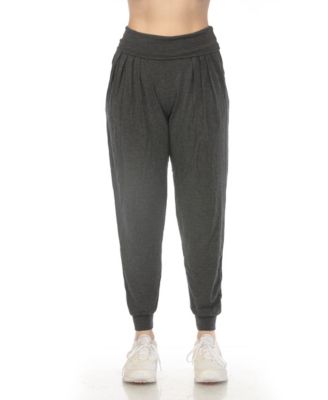 Women's High-Waist Pleated Lounge Pants