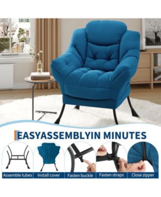 Large Modern Accent Lounge Armchair