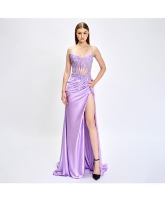 chinese dress ladies Bariano Maxine Off Shoulder Ruffle Maxi Dress