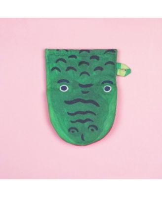 Organic Cotton Alligator Oven Mitt