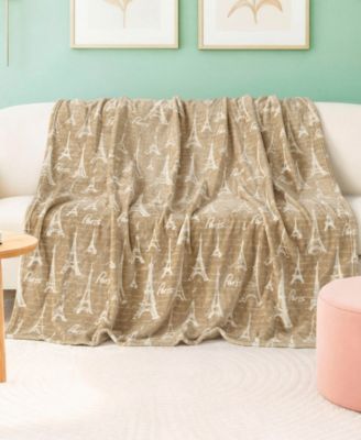 Oversized Plush Throw, 60" x 70"