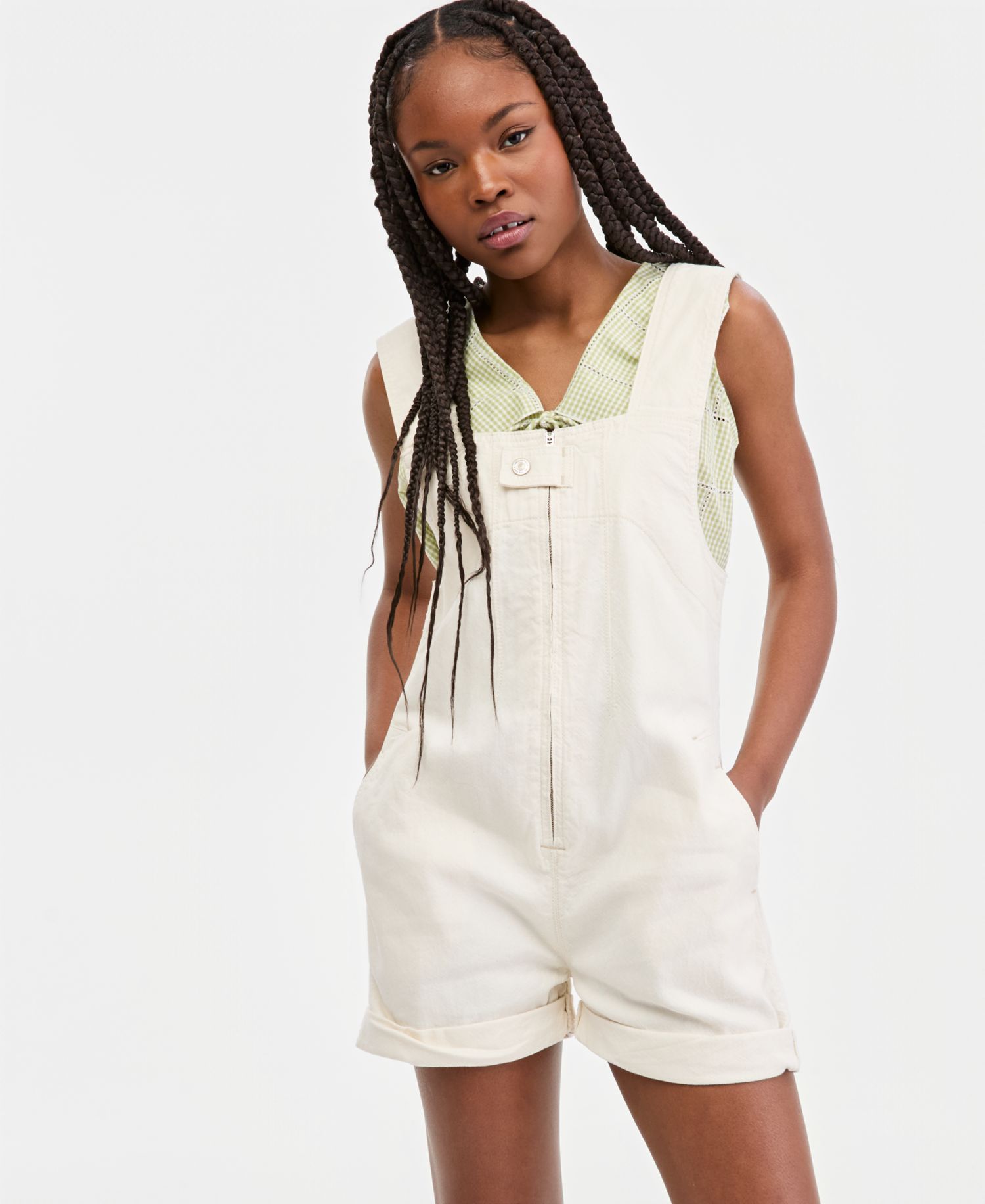 Women's We The Free Square Neck Jude Shortalls