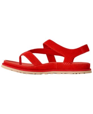 Women's GoldenGaze Open Toe Flat Sandals