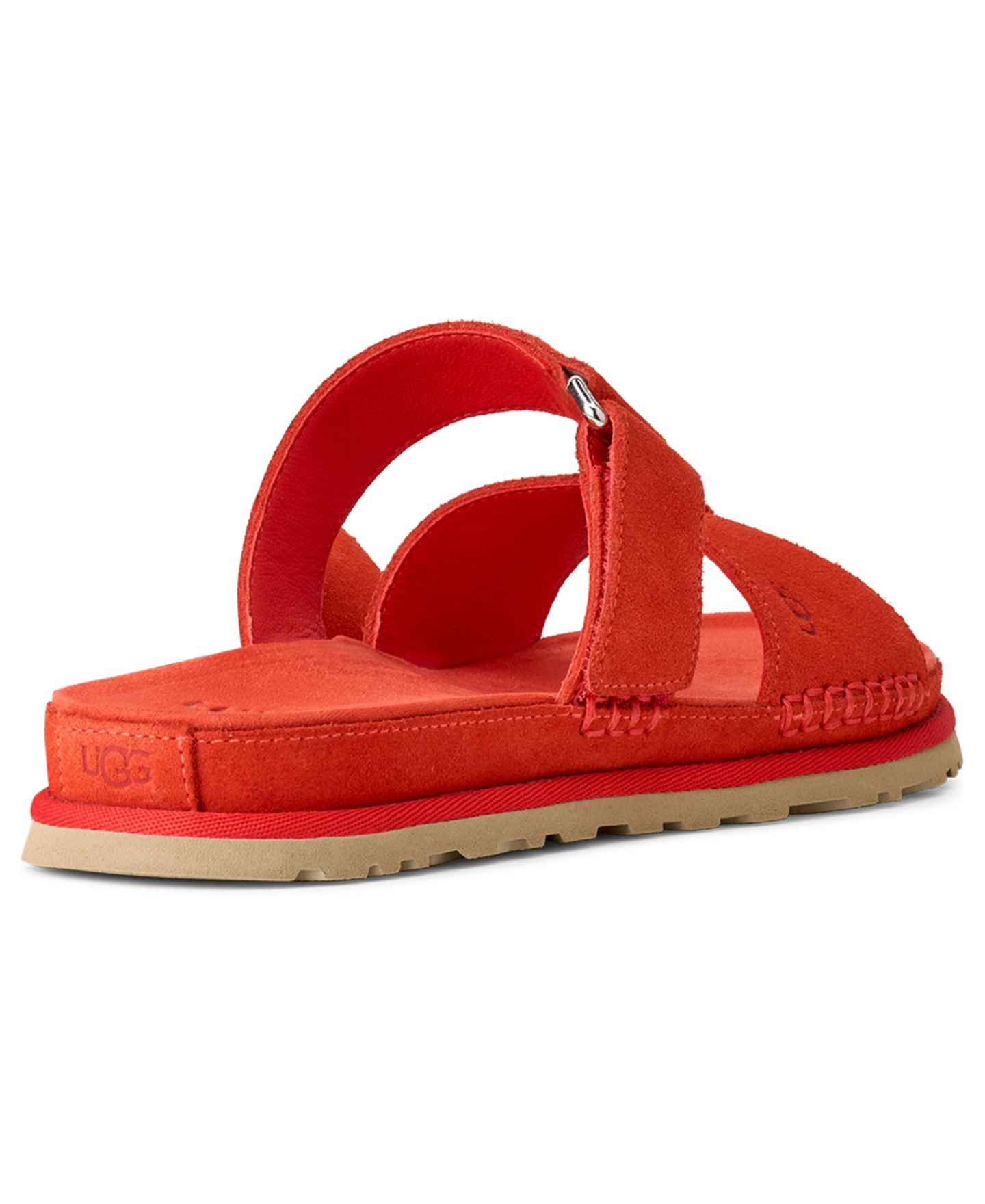 Женские сандалии UGG® GoldenGaze Slide, цвет: Красный — фото 3
