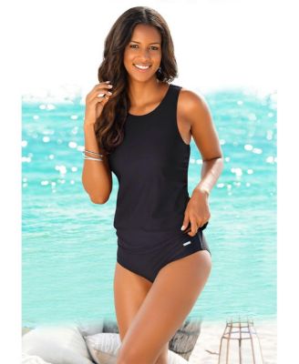 Women's Basic Tankini Swimsuit Top