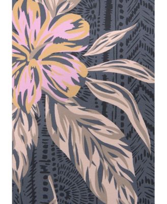 Women's Mix Print Mid Rise Bikini Swimsuit Bottom