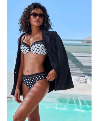 Women's Mix Print Underwire Bikini Swimsuit Top Bra Sizing