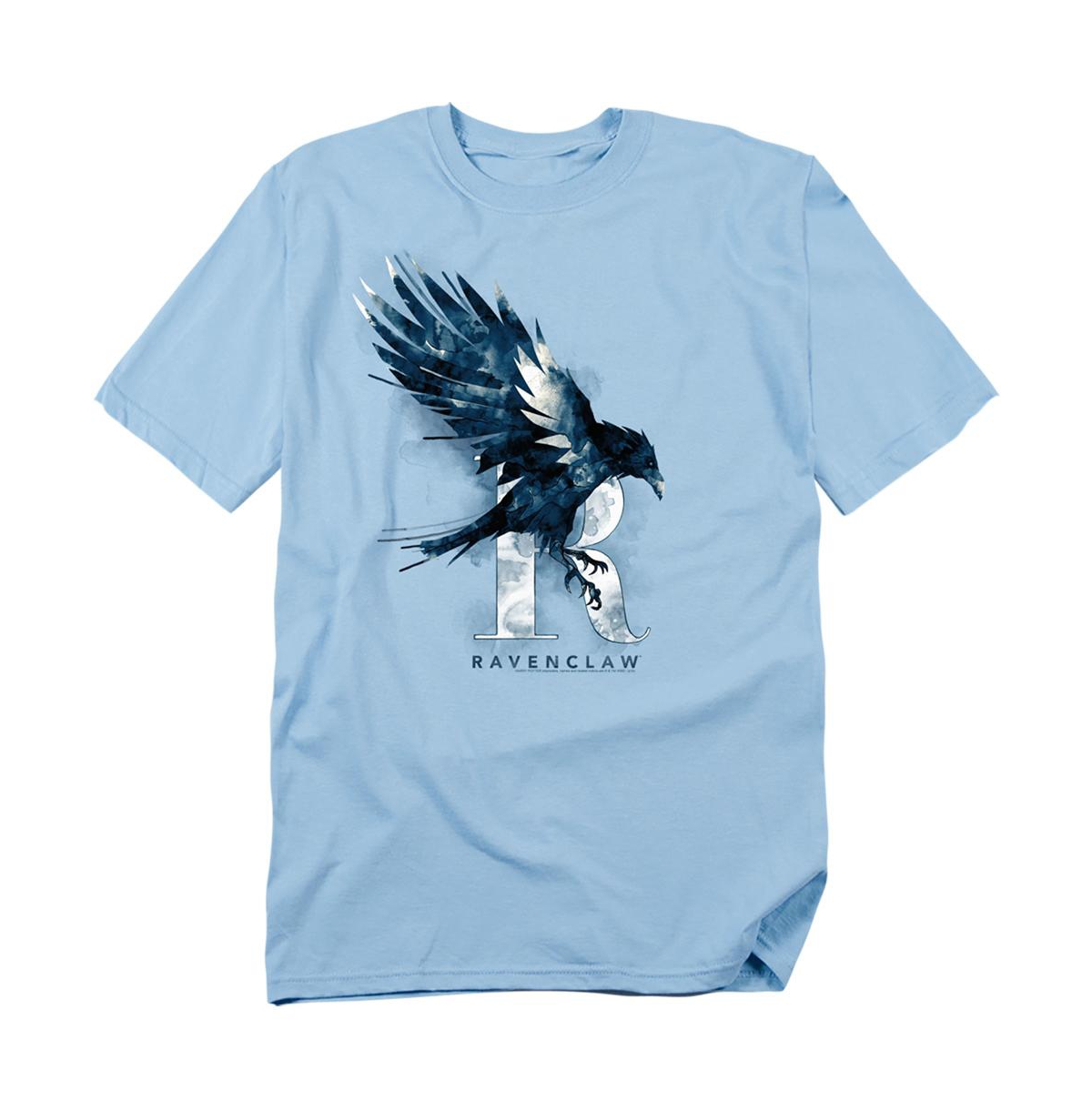 Harry Potter Men's Ravenclaw Watercolor Crest T Shirt
