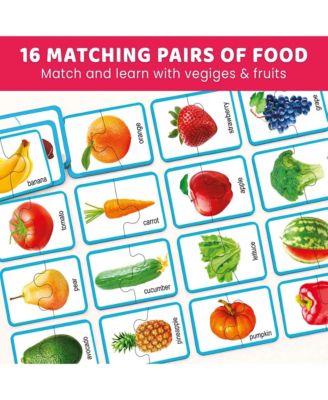 Toddler Matching Puzzle Ages 2–4 – 16 Self Correcting Educational Jigsaw Pieces