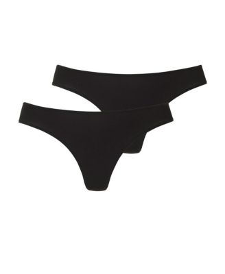 Women's 2 Pack Basic Thongs Lingerie