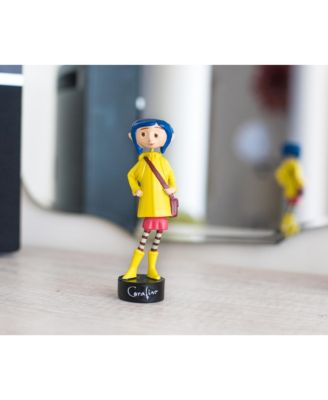 Coraline in Rain Coat PVC Bobble Figure | 5 Inches Tall