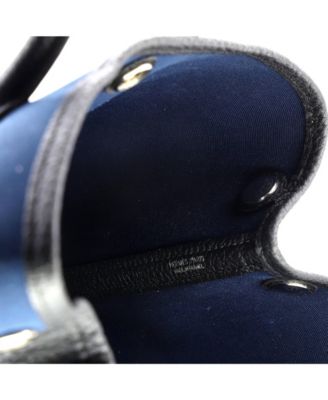 30 Garden Party Tote Toile and Leather