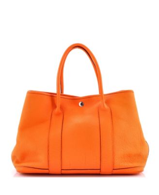 36 Garden Party Tote Leather
