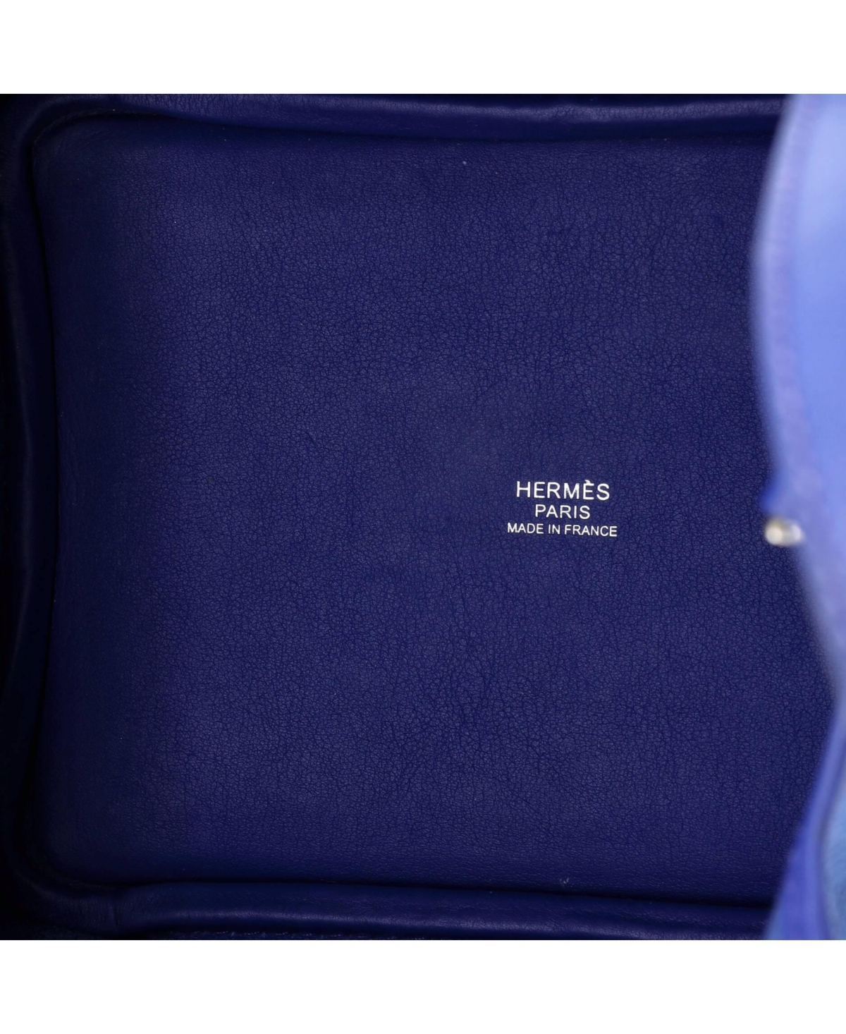 Pre-Owned HERMES Pm Cargo Picotin Lock Bag Canvas and Swift