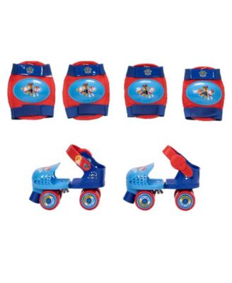 Jr. Roller Kids Roller Skate with Pad Set