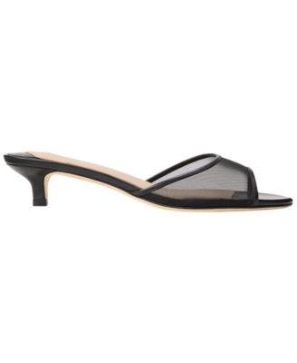 Women's Francesca Leather & Mesh Mule Sandals