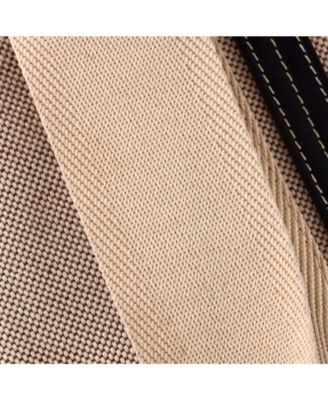 Medium Woody Tote Canvas with Leather