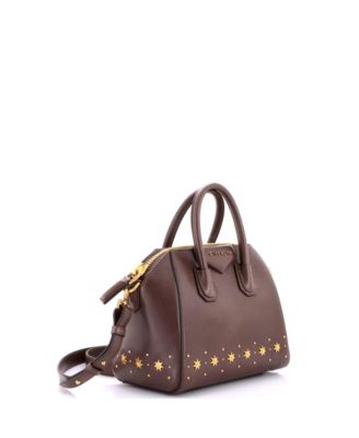 Mini Antigona Bag Studded Leather