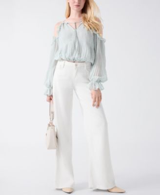 Women's Emilia Long-Sleeve Cold Shoulder Top