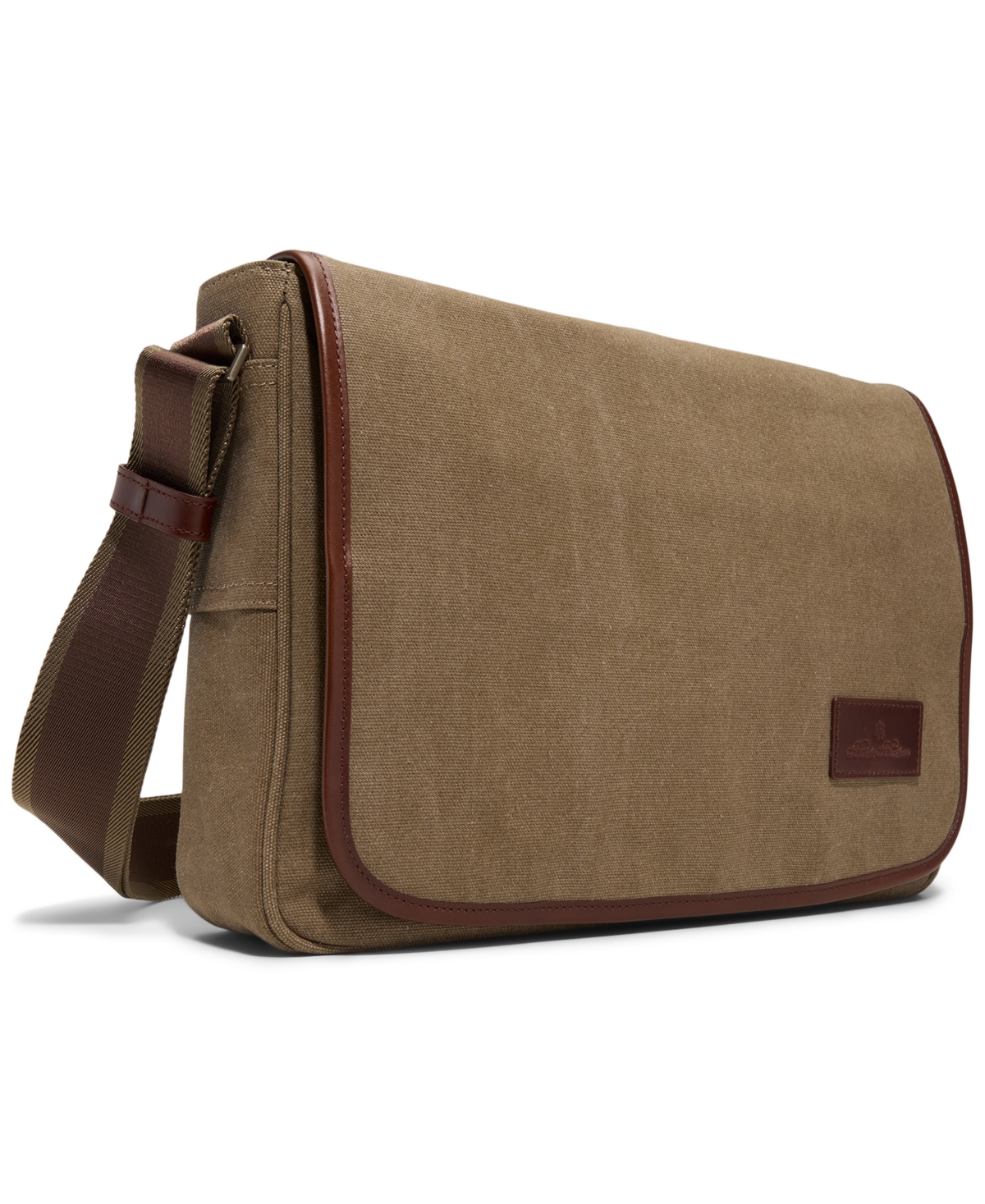 B by Brooks Brothers Men's Loretto Messenger Bag