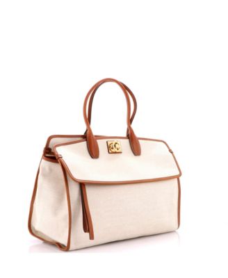 Large Studio Soft Satchel Canvas