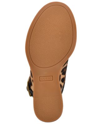 Women's Yarisel Logo-Embossed High Platform Wedge Sandals