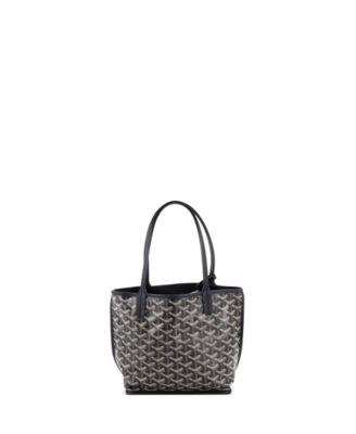 Mini Anjou Reversible Tote Coated Canvas